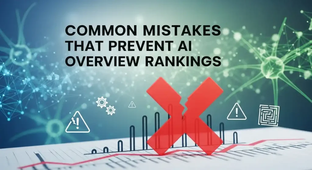Common Mistakes That Prevent AI Overview Rankings