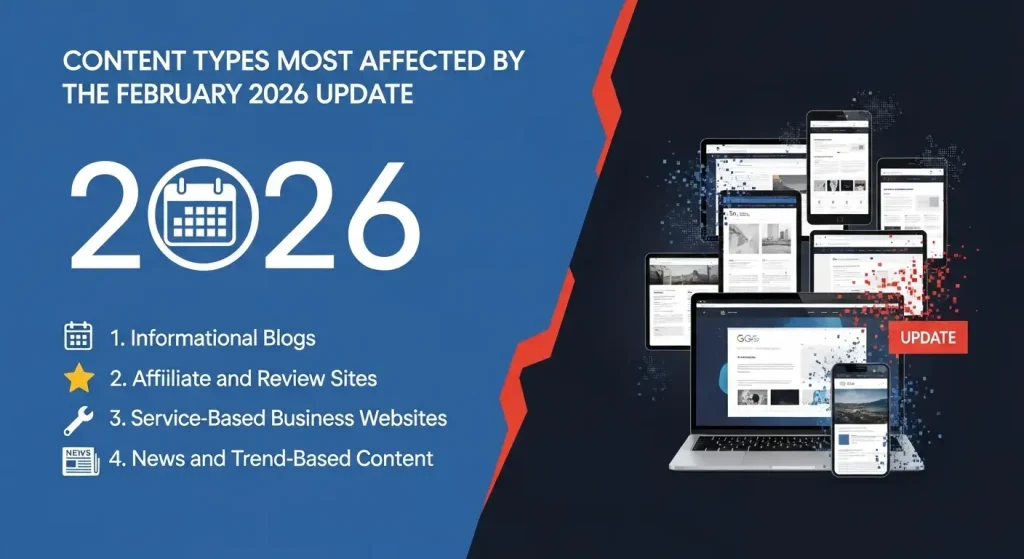 Content Types Most Affected by the February 2026 Update